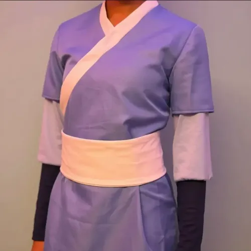 Fantasia Cosplay Katara Avatar A Lenda de Aang Adulto
