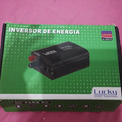 Inversor De Energia Lucky Amazônia 1000w 12v Para 220v - Na Caixa
