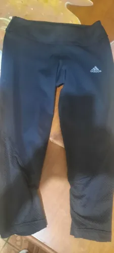 Calça legue meia canela adidas original 