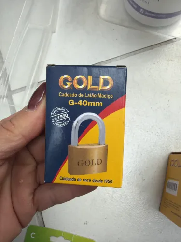 Cadeado 40 gold