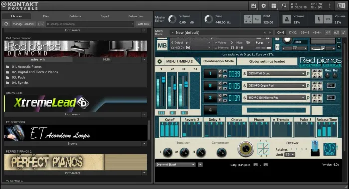 Red Pianos Diamond kontakt