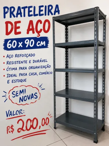 Pretileira de aco 60x 90