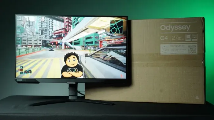 Monitor Gamer Samsung Odyssey G40B 27" FHD 240Hz 1ms por R$1.999,00
