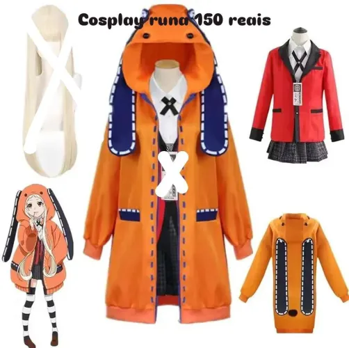 Vendo cosplay incompleto da Runa de kakegurui
