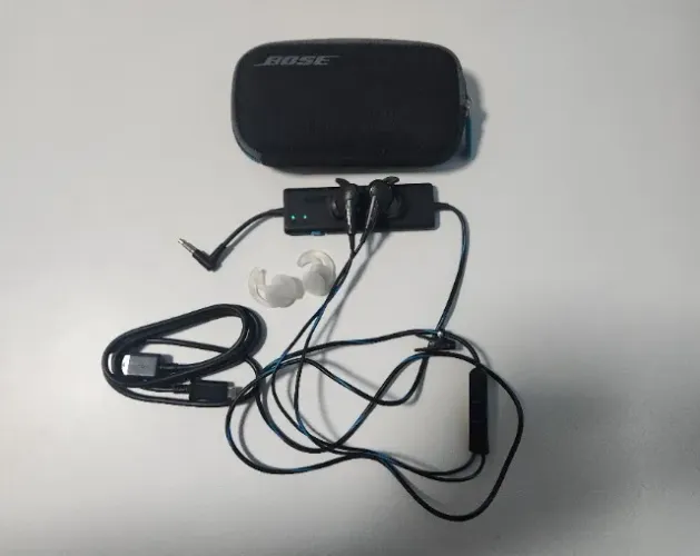 Fone Bose Qc20 - Preto/Azul