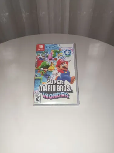 Jogo Super Mario Bros Wonder Nintendo Switch Mídia Física