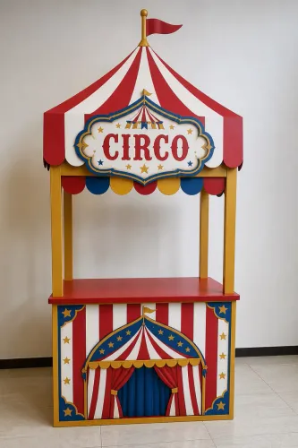 Barraca de aniversário tema circo