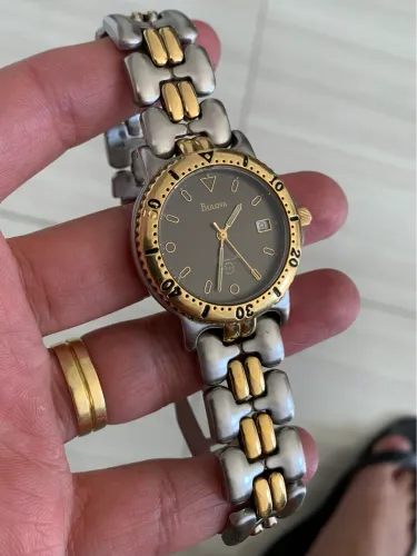 Relógio Bulova Marine Star Bicolor