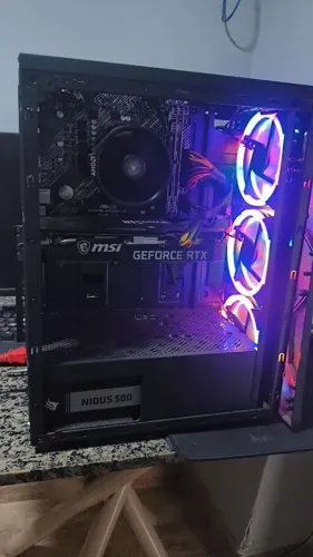PC Gamer Completo - Ryzen 5 5500 + RTX 3050 8GB | Pronto para jogar