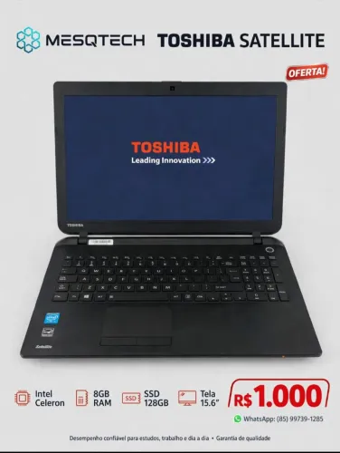 Notebook Toshiba satellite 