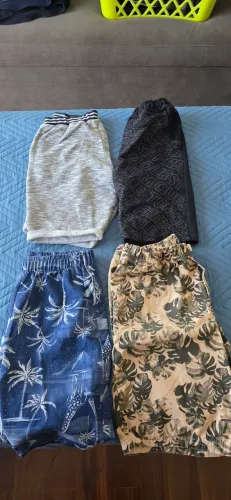 Bermudas 10/12 anos menino