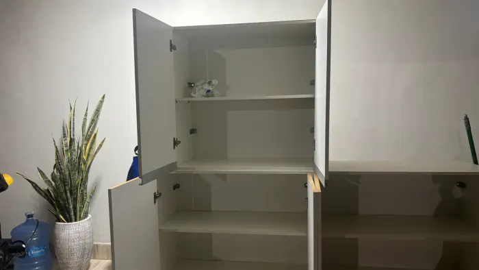 Armário aéreo planejado em mdf