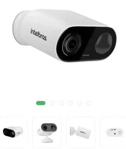 Câmera Inteligente Wi-Fi a Bateria iM8 3MP Intelbras