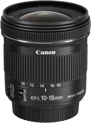 Lente Canon Ef-s 10-18mm F/4.5-5.6 Is Stm - Novíssima
