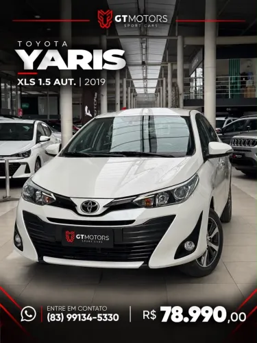 Toyota Yaris XLS Sedan 1.5 Flex 16V 4P Aut. 2019