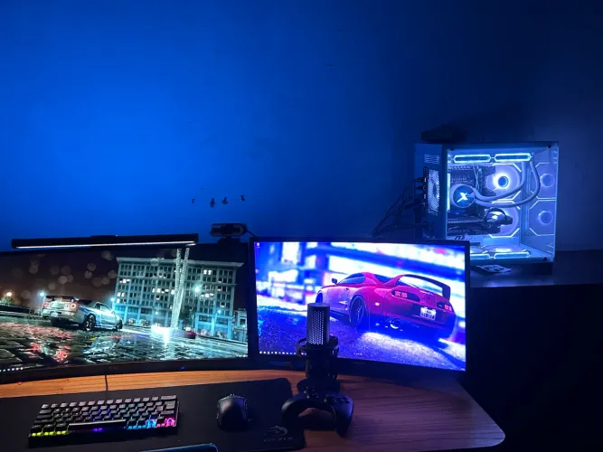 PC GAMER RTX5050,troco em moto com volta de minha parte