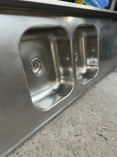 Pia de 2 Cubas c/ inox original, nova 3,500 usada 1,000