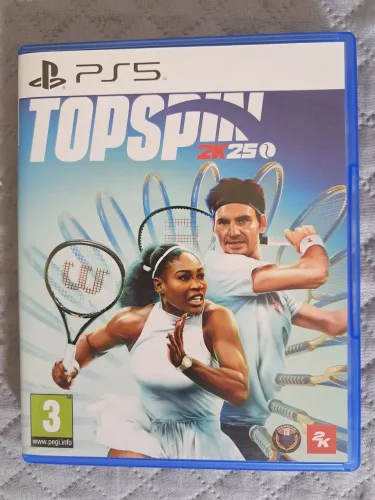 TOP SPIN 2K25 PS5 MÍDIA FÍSICA