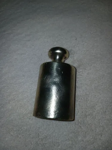 Peso de balança antiga em bronze 1kg