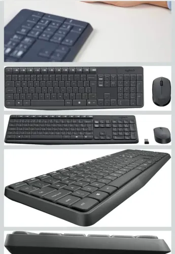 Teclado e Mouse sem fio Logitech MK235