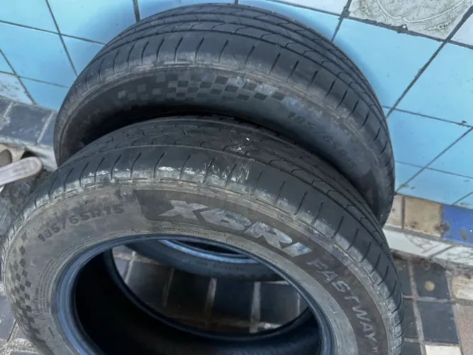 Pneus aro 15. 185/65