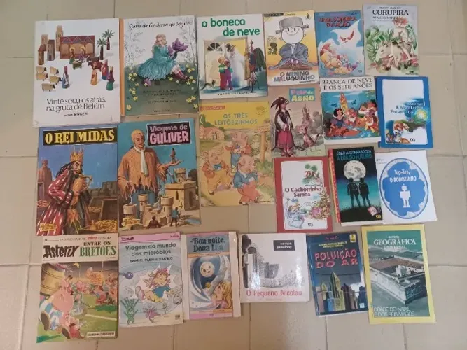 Livros infantis (décadas de 80 e 90)