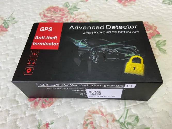Detector Espião Farejador de GPS , câmeras, Bluetooth e Wi-fi novo