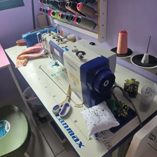 Máquina de Costurar industrial eletrônica Lanmax eletrônica