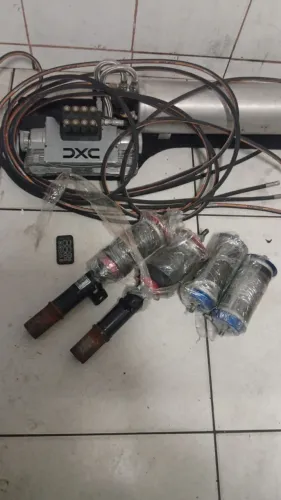 Kit suspensão a ar Audi S3 A3 e Vw Golf 96 em diante