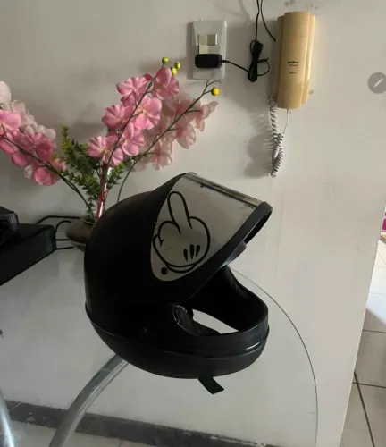 Capacete usado