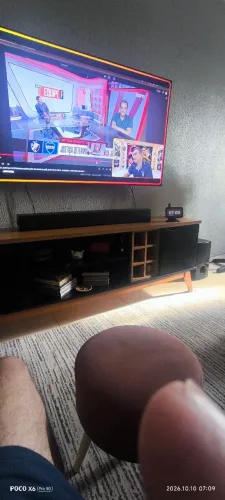 Soundbar LG SNH5 estado excelente ! Usado com cara de novo .