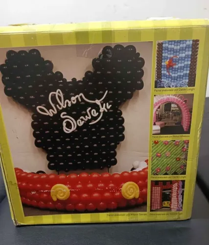 Molde de bexiga para decoração de festa aniversário