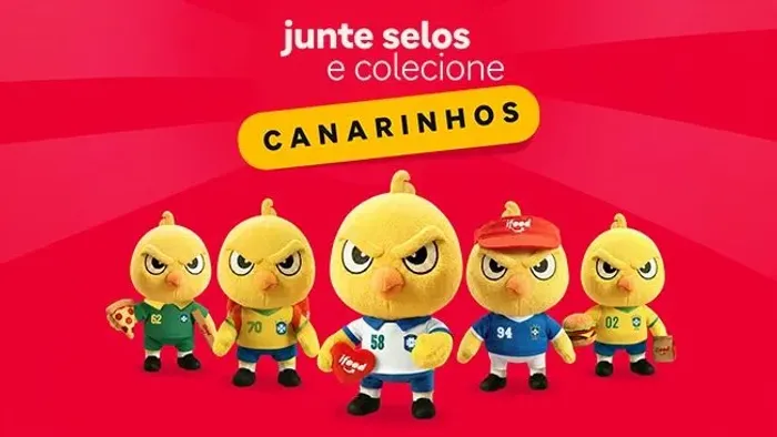 Canarinhos da Copa iFood - Coleção Oficial