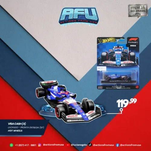 Formula 1 Visa Cash Hot Wheels Premium