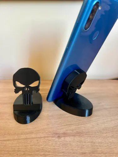 Suporte de mesa para celular - O Justiceiro