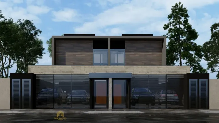 Casa geminado com 3 suítes área gourmet e 2 vagas de garagem