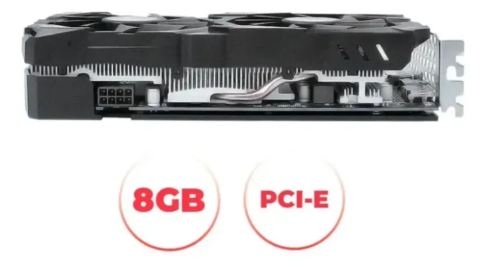 Placa de vídeo RX 580 8GB BRX GAMER . AMD Radeon RX 580 8GB GDDR5; Chipset Process: 14nm;