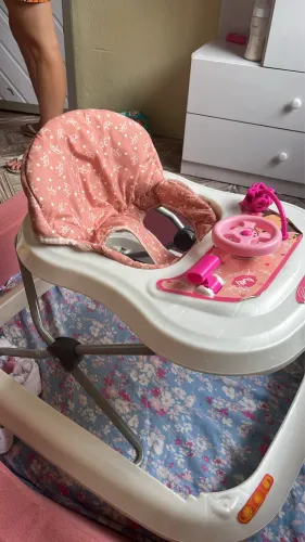 Andador Infantil Rosa
