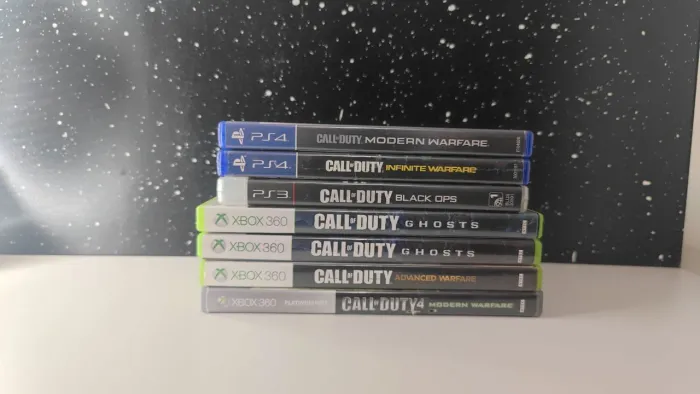 Lote de jogos do call of duty