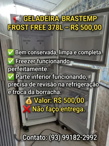 Geladeira Brastemp