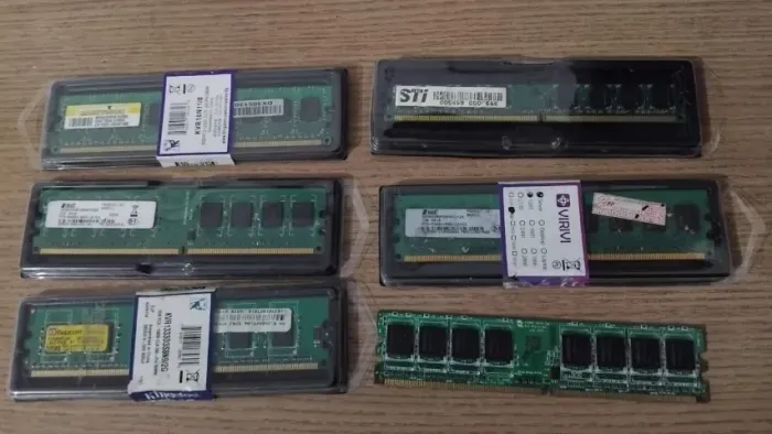 Memorias DDR2 - Total 6 pentes