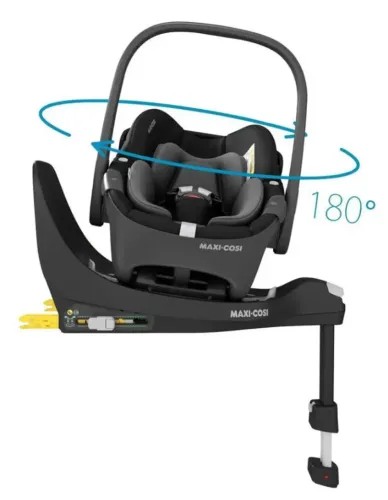 bebê conforto maxi cosi pebble 360 + base isofix giratória familyfix 360