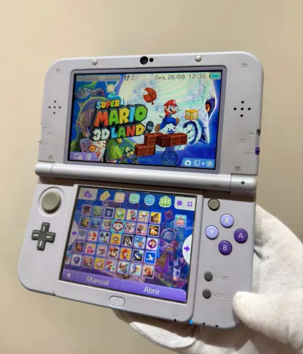 New Nintendo 3ds XL Edição Snes Super Nintedo 32 GB - Envio Olx Pay