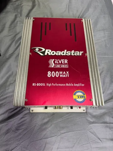 Módulo Roadstar RS-800SL Silver Line 800W - 4 Canais