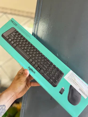 Mouse e teclado logitech