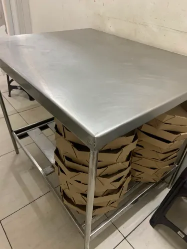 Mesa Inox 1,02 x 80