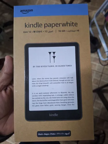 Kindle Paperwhit g12 /16 Giga lançamento