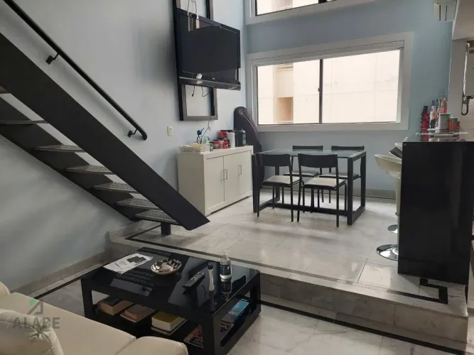 Cobertura com 1 quarto, 90 m² - venda por R$ 1.260.000 ou aluguel por R$ 9.543/mês - Itaim