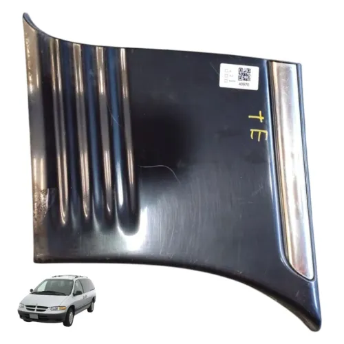 Friso Porta Traseira Esquerda Chrysler Grand Caravan 99 2000 Azul-escuro