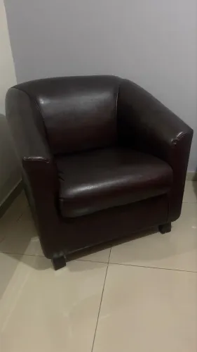 Poltrona de couro